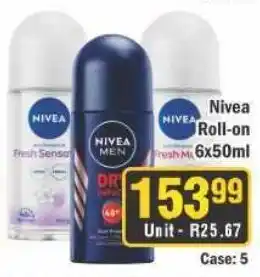 J&E Cash and Carry Nivea Roll-on offer