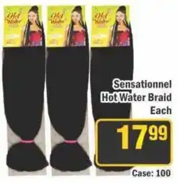 J&E Cash and Carry Sensationnel Hot Water Braid offer
