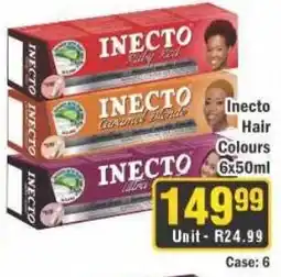 J&E Cash and Carry Inecto Hair Colours offer