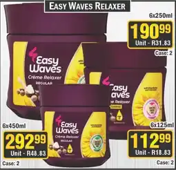 J&E Cash and Carry Easy Waves Relaxer offer