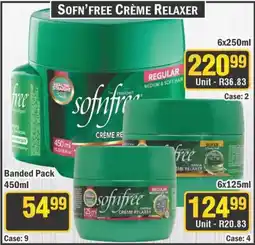 J&E Cash and Carry Sofn'free Crème Relaxer offer