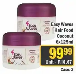 J&E Cash and Carry Easy Waves Hair Food Coconut offer