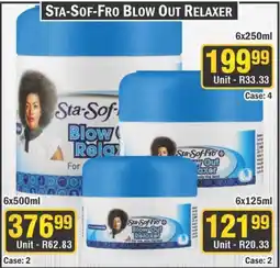 J&E Cash and Carry Sta-sof-fro blow out relaxer offer