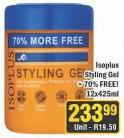 J&E Cash and Carry Isoplus Styling Gel offer