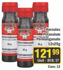 J&E Cash and Carry Hercules Potassium Permanganate offer