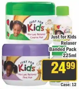 J&E Cash and Carry Just for Kids Relaxer Banded Pack offer