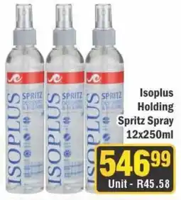 J&E Cash and Carry Isoplus Holding Spritz Spray offer