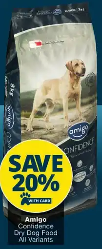 Checkers Amigo Confidence Dry Dog Food All Variants offer