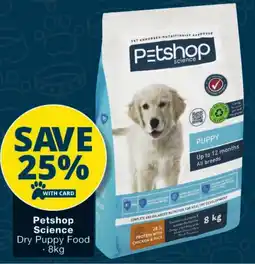 Checkers Petshop Science Dry Puppy Food offer