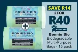 Checkers Bonnie Bio Biodegradable Multi-Purpose Bags offer