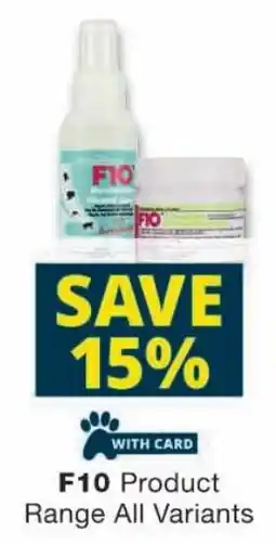 Checkers F10 Product Range All Variants offer