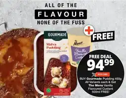 Checkers Gourmade Pudding All Variants offer