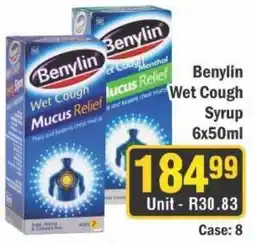 J&E Cash and Carry Benylin Wet Cough Syrup offer