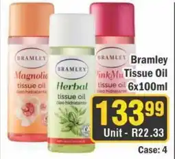 J&E Cash and Carry Bramley Tissue Oil offer