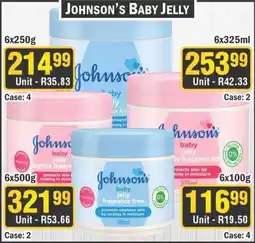 J&E Cash and Carry Johnson's Baby Jelly offer