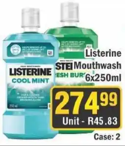 J&E Cash and Carry Listerine Mouthwash offer