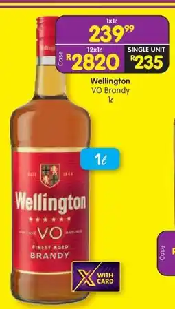 Shoprite WELLINGTON VO Brandy offer