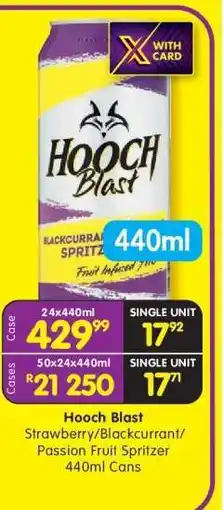 Shoprite Hooch Blast offer