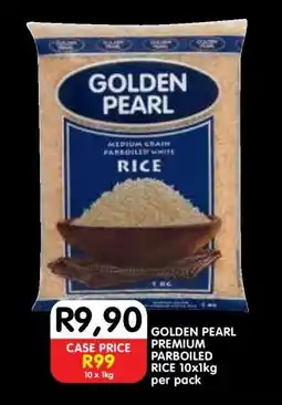 Shoprite GOLDEN PEARL PREMIUM PARBOILED RICE 10x1kg offer