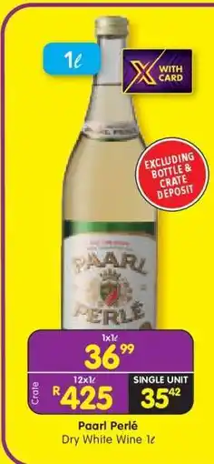 Shoprite Paarl Perle offer