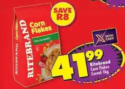Shoprite RITEBRAND CORN FLAKES CEREAL 1kg offer