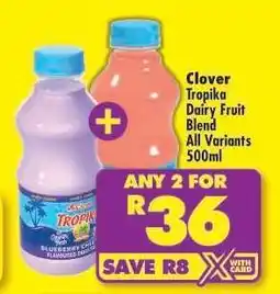 Shoprite Clover Tropika Dairy Fruit Blend offer