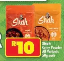 Shoprite Shah Curry Powder All Variants offer