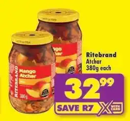Shoprite Ritebrand Atchar 380g each offer