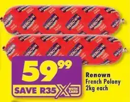 Shoprite RENOWN FRENCH POLONY offer