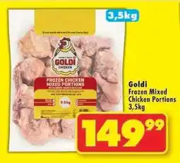 Shoprite Goldi Frozen Mixed Chicken Portions 3.5kg offer