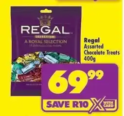 Shoprite Regal Assorted Chocolate Treats 400g offer