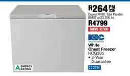 OK Furniture White Chest Freezer offer