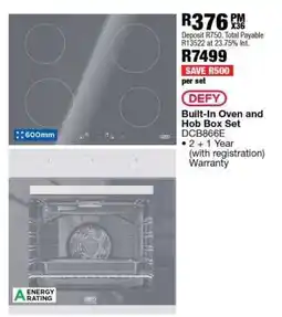 OK Furniture Built-In Oven and Hob Box Set offer