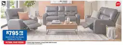 OK Furniture 5-Piece Capri Recliner Lounge Suite with Console offer