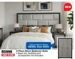 OK Furniture 2-Piece Nixon Bedroom Suite offer