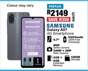 OK Furniture Samsung Galaxy A07 offer