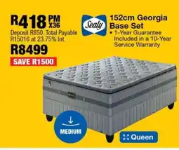 OK Furniture 152cm Georgia Base Set offer