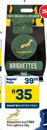 Pick n Pay Hypermarket Springboks Briquettes offer