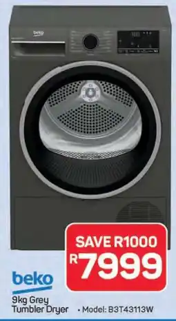 Pick n Pay Hypermarket Beko 9kg Grey Tumbler Dryer offer