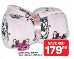 Pick n Pay Hypermarket Carol Fleecy Blanket offer