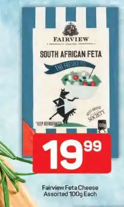 Pick n Pay Fairview Feta Cheese Assorted 100g Each offer