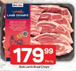 Pick n Pay Bulk Lamb Braai Chops offer