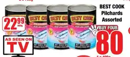 Boxer BEST COOK Pilchards Assorted offer