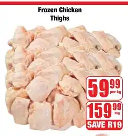 Boxer Frozen Chicken Thighs offer