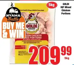Boxer GOLDI IQF Mixed Chicken Portions offer