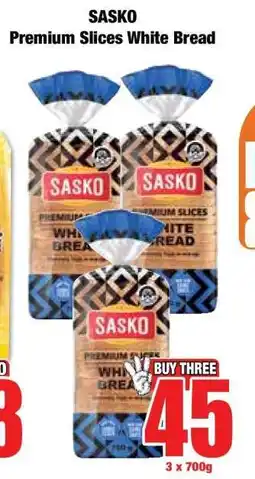 Boxer Sasko Premium Slices White Bread offer