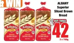 Boxer Albany Superior Sliced Brown Bread offer