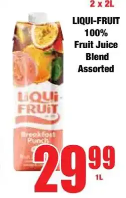 Boxer LIQUI-FRUIT 100% Fruit Juice Blend Assorted offer