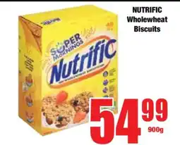 Boxer NUTRIFIC Wholewheat Biscuits offer