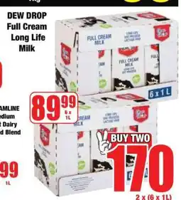 Boxer DEW DROP Full Cream Long Life Milk offer